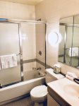 Guest Bathroom features Shower/Bath Tub